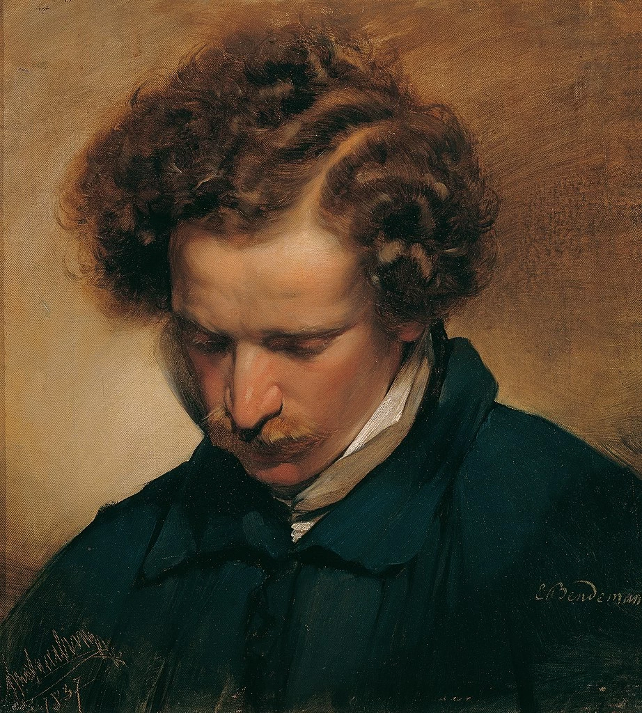 Ritratto del Pittore Eduard Bendemann - Österreichische Galerie Belvedere, Vienna